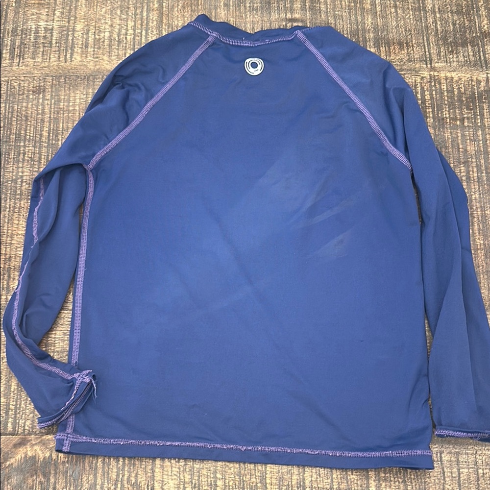Kids Blue Seaside Rashguard - Picture 6 of 7